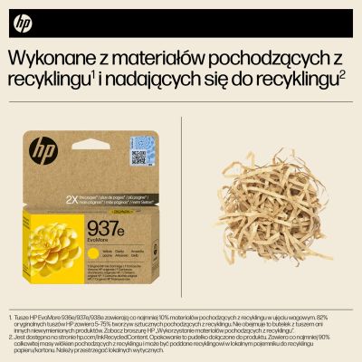 21. HP Original Yellow Ink 937e EvoMore