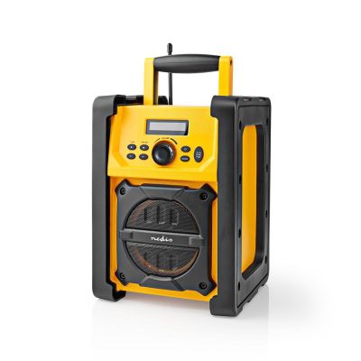 2. Nedis RDFM3100YW radio Workplace Digital Black, Yellow
