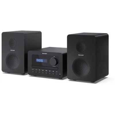 8. Sharp TOKYO DAB+ HI-FI Micro System 40W Black Home Audio Micro System