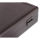19. CASE COVER FOR 2 RACKETS AND 3 BALLS FOR TABLE TENNIS JOOLA ALU BLACK