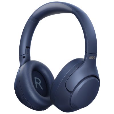 2. QCY H3 Over-Ear Headphones with ANC Bluetooth 5.4 Hi-Res Audio - Blue