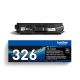 2. Brother Toner Black TN326BK=TN-326BK, 4000 pages