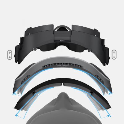 4. BoboVR F3 Face Interface for Meta Quest 3 - Black