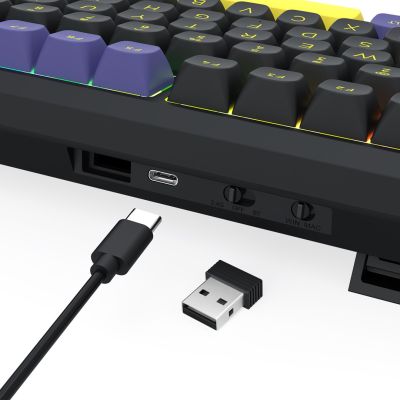 6. REDRAGON Glintstone K725LBY-RGB-PRO Keyboard Black