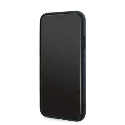 5. Karl Lagerfeld Diagonal Quilted Script case for iPhone 11 / Xr - black