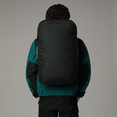 3. The North Face NF0A52S3KT01 62L Duffel Bag Recycled Plastic, Thermoplastic Polyurethane Elastomers (TPU) Black