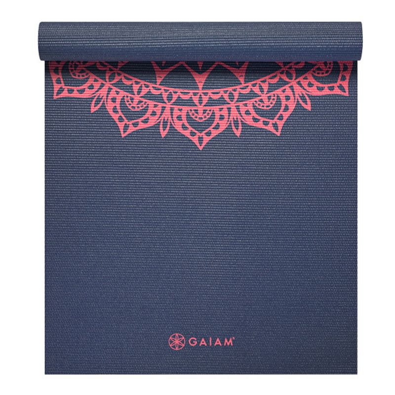 GAIAM Pink Marrakesh Yoga Mat 4 MM 62429