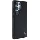 4. Mercedes Leather Horizontal Debossed Curves MagSafe Case for Samsung Galaxy S25 Ultra - Black