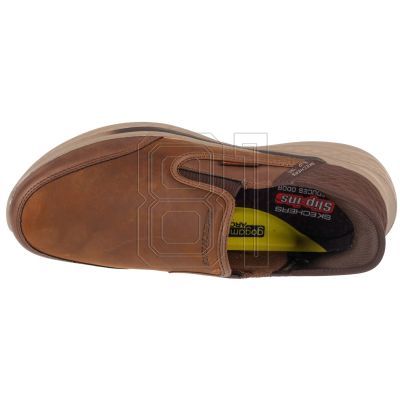 3. Skechers Slip-Ins: Slade 205237-CDB Brown 42