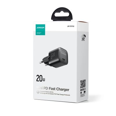 3. Mini charger USB C 20W PD Joyroom JR-TCF02 - black