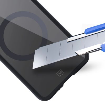 3. 3mk Satin Armor MagCase for Samsung Galaxy S24 - Transparent