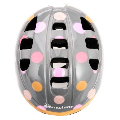 2. Meteor MA-2 dots Junior bicycle helmet 23954
