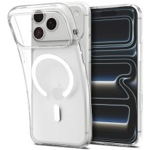 Spigen Liquid Crystal MagSafe Case for iPhone 18 Pro / 17 Pro - Clear and White