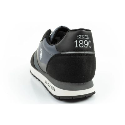 5. US Polo Assn sports shoes sneakers men's fashionable comfortable gray