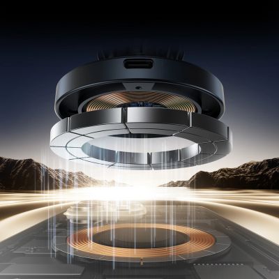 4. Joyroom JR-ZS502 MagSafe Compatible Car Holder with Wireless Charger for Air Vent/Dashboard - Black