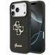 Guess Fixed Glitter Big 4G Case for iPhone 17 Pro / 18 Pro - Black