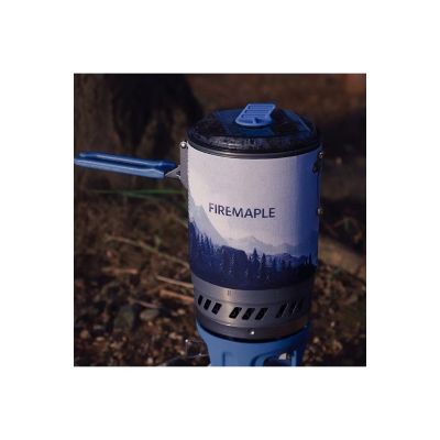14. Fire Maple FMS-X5 Polaris Cooking System Camping Stove, Blue