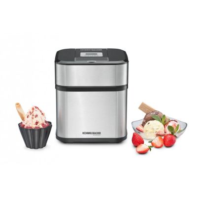 7. Rommelsbacher IM 12 1.5l Ice Cream Machine 1519305 (Black, Stainless Steel)
