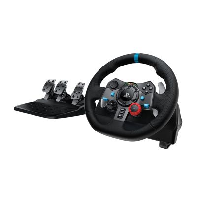 4. Logitech G 941-000113 Game Controller Black USB Steering Wheel + Pedals Analog/Digital PC, PlayStation 4, PlayStation 5, Playstation 3