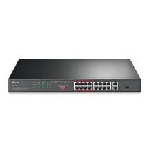 TP-LINK TL-SL1218P 16-Port 10/100 Mbps + 2-Port Gigabit Switch