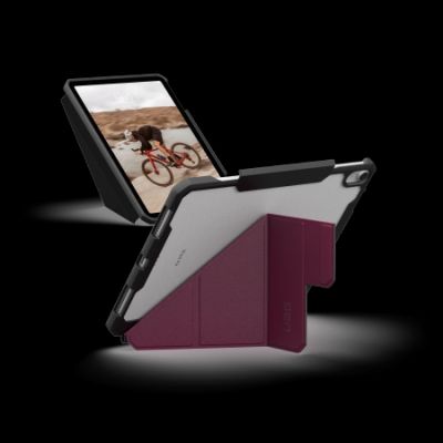 2. UAG Essential Armor Case with Stand and Apple Pencil Holder for iPad Air 11" 2024 - Red