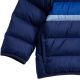 4. adidas Synthetic Down Navy Blue Kids Jacket JL7392