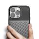5. Thunder Case Flexible Tough Rugged Cover TPU Case for iPhone 13 Pro blue