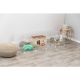 5. Indoor run, for guinea pigs/rabbits, white, 140 x 35 x 70 cm