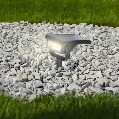 3. SOLAR SPOTLIGHT WITH GROUND SPIKE, 10 LEDs