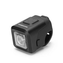 Rockbros bicycle bell with light 2 in 1 black