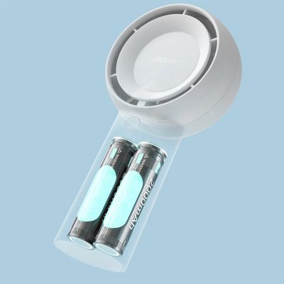 12. Jisulife Handheld Fan Life5 Plus 4000mAh Portable Mini Blower USB Fan - White