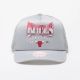 Mitchell & Ness NBA Chicago Bulls Glow Up Trucker Gray Cap - HHSSINTL1436-CBUGREY