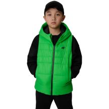 Boy's vest 4F M313 green 4FJWSS26TVJAM313 41S