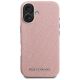 3. Karl Lagerfeld FW Stamped Karl MagSafe iPhone 16 Case - Pink