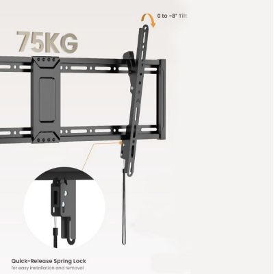 4. Equip 650361 TV Mount 2.41 m (95") Black