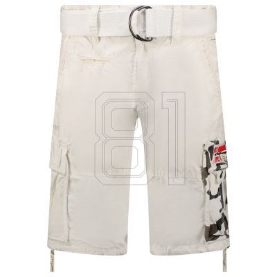 Geographical Norway Pasteque EO 063 M SX1425H/GNO-White shorts