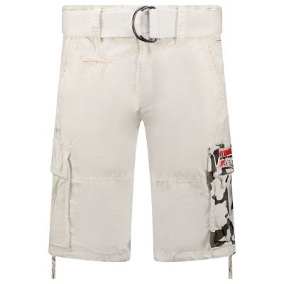Geographical Norway Pasteque EO 063 M SX1425H/GNO-White shorts