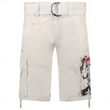 Geographical Norway Pasteque EO 063 M SX1425H/GNO-White shorts
