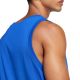6. Men's adidas Essentials Small Logo Tank Blue JE8978