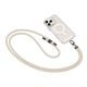 2. Tech-Protect C7S Rope Crossbody Strap Leash - Beige