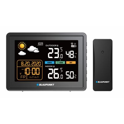 2. BLAUPUNKT Weather Station with Outdoor Sensor WS30BK