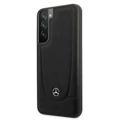 2. Mercedes Leather Urban Line Case for Samsung Galaxy S22+ - Black