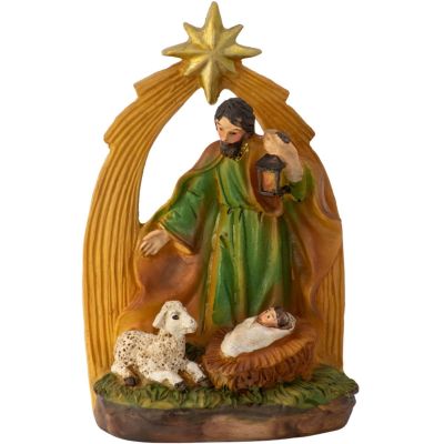 4. CHRISTMAS NATIVITY STABLE HOLY FAMILY 13CM JOSEPH