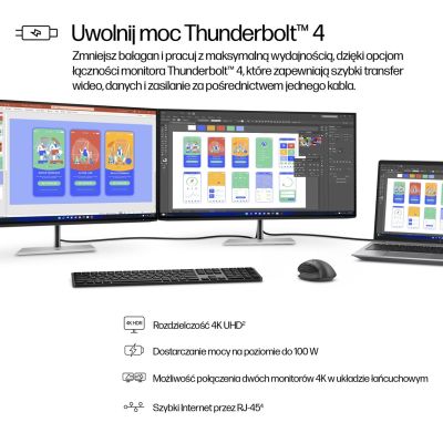 11. HP Monitor Pro Series 7 4K Thunderbolt 4 – 732pk, 31.5”