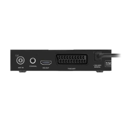 3. KRUGER & MATZ DECODER DVB-T2 H.265 HEVC KM0550D