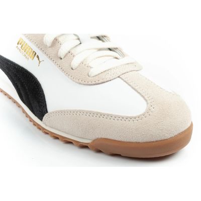 5. Puma Arizona Retro Beige Leather Unisex Women's Sports Shoes