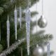15. Iridescent Icicles Hanging Decoration 22 cm 4 PCS