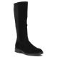 2. Black Leather Stretch Boots Filippo DKZ8222