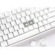 2. Ducky One 3 Classic Gaming Keyboard USB US English White