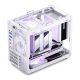5. Jonsbo C6 MAX PC Case, Mini Case, Micro-ATX, Tempered Glass - White